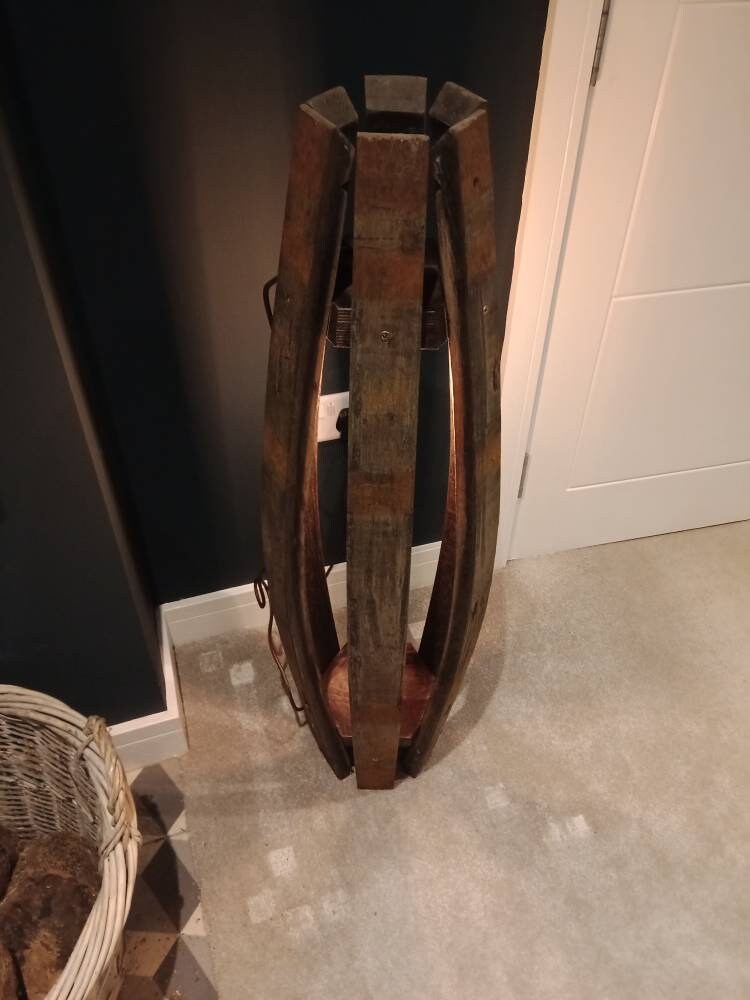 Barrel floor deals lamp